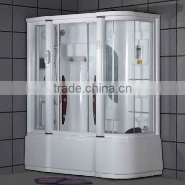 Steam shower room spa sauna bath bathroom G155 free standing shower cabin