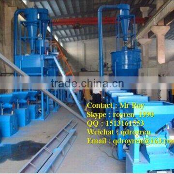 Automatic Waste Tire Recycling Line Automatic Efficient Rubber Powder Grinding Line