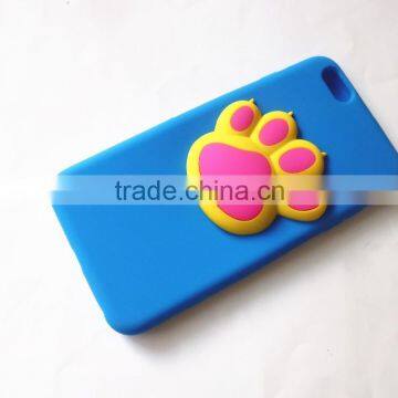 New Design Silicone 5.5inch Mobilephone Case With Print
