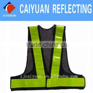 CY PVC Ribbon Tape High Visibility Safety Reflective Tape Sew-on Garment photo-3