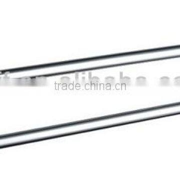 High Quality Bathroom Accessories Brass Chrome Finish rotating Towel Rack, movable Towel Holder Double Bars