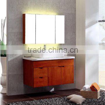 Multi-Layer Solid Wood Bathroom Latest Bathroom Furniture photo-2