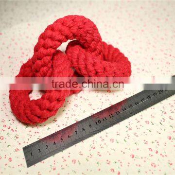 customize toys dog sports toys cotton pet rope toys 20cm
