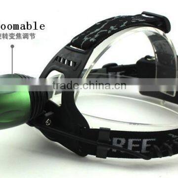 Portable Aluminum Rechargeable Zoom Function Head Torch photo-4
