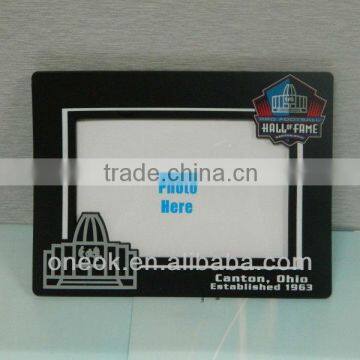 die-cut 3d soft PVC customized photo frame