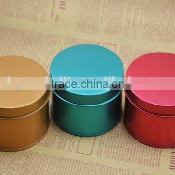 Circular box, round tin box, tin box