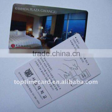 Tag TI 2K hotel key card