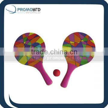 wooden paddle ball racketbeach racket good qualitypaddle racket top sales