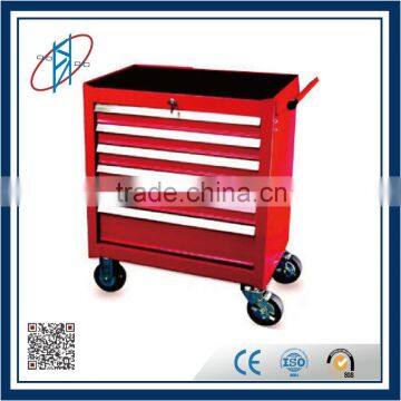 rolling metal tool cabinet tool trolley