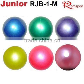 Rhythmic Gymnastics Junior Metallic Ball - Romsport RJB-1-M