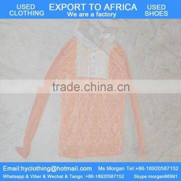 factory supply fashionalbe high-end used clothing for africa ladies