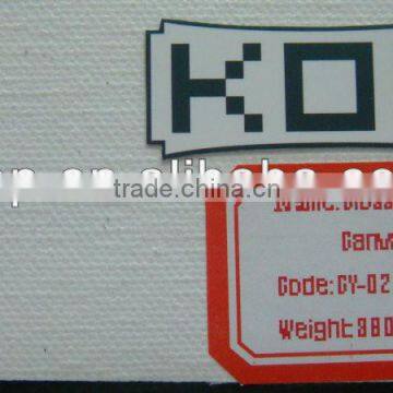 Cotton Canvas-Glossy 380gsm for oil painting