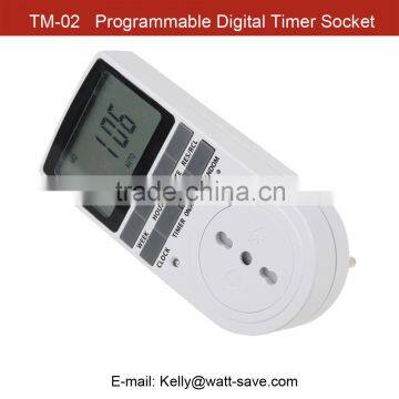 Programmable Digital Timer Switch Italy Plug 16A 3680W photo-4