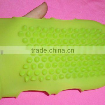 silicone bath gloves for massage