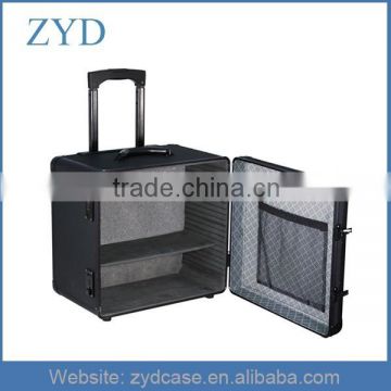 Eminent abs front access aluminum trolley case with 12 trays, ZYD-SY175