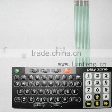 Membrane keypad with metal dome manufacturer