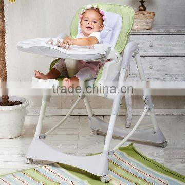 Baby High Chair adjustable Highchair With Extra Dinner Tray