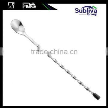 2016 Flat Disc Twisted Stainless Steel Spoon Bar