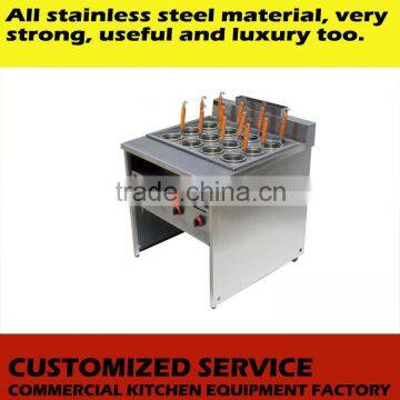 Four Burners Stainless Steel Vertical Gas Pasta Cooker photo-2