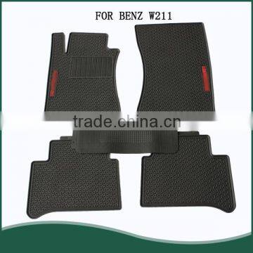 5pcs rubber car mat for benz w211 cars