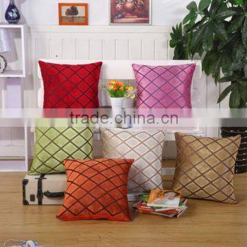 China in stock pillow case, chenille fabric, sofa cushion cover, new pattern