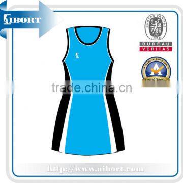 SUBNT-536-1 customized sublimation netball wear design