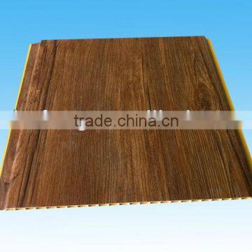 PVC Ceiling and Wall Panel Lamination-groove-TEAK