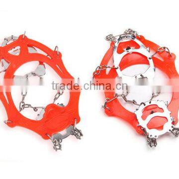 Fashion Winter Cleats Ice Snow Crampon Walk Ghat Non-Slip Spikes Rubber Shoes Cover Magic Spile Boots Ice Grippers photo-6