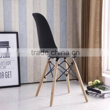 Home Furniture Hot Sale Plastic Chair With Aluminum Legs photo-6