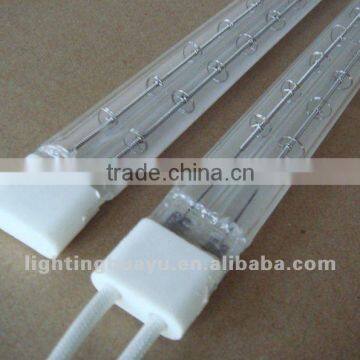 Twin tube white reflector infrared lamp