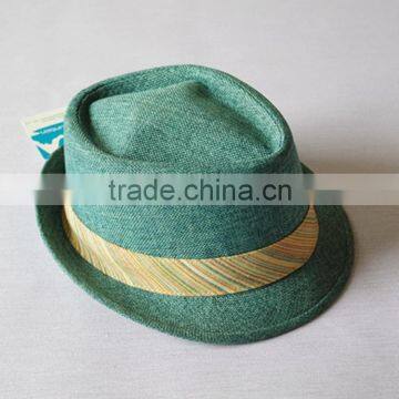 Bright Color and Diamond Head Unsex Straw Hats Hot Sale Paper Hat Fedora Hat photo-2