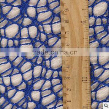 Wholesale Polyester Spandex Lace Fabric Dress Material photo-3