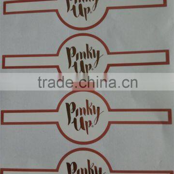 Adhesive Gold Hot Stamping Foil Label