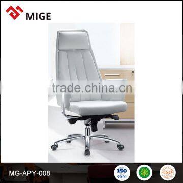 Guanghzou supplier popular style leather conference chair leather armrest executive leather office