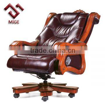 high back cow leather luxury executive office chairs