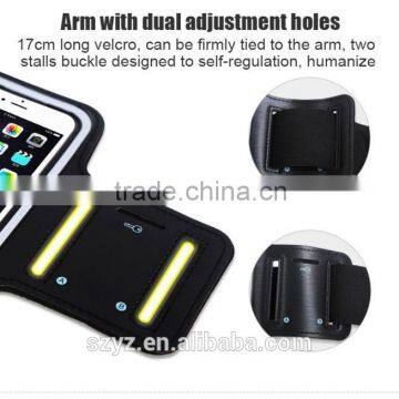 12 Colors 5.5 Inch Phone Mobile Phone Armbands Gym Running Sport ArmBand For Apple Iphone 6 Plus/Samsung Note 4/5/3/2