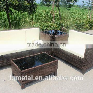 UK market small outdoor sofa set for outdoor