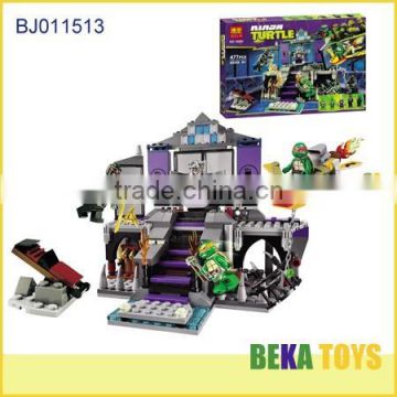 477 PCS teenage mutant ninja turtles series toy, wonderful ninja turtles toys