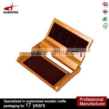 Factory price foldable storage box solid wood storage box