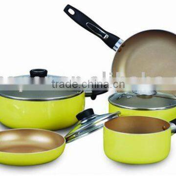 8 pcs aluminum non stick cookware set