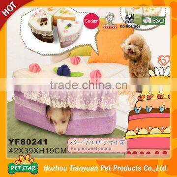 TOP!!! Promotional Wholesale Professional China Best Indoor Strawberry Pink Princess Dog House