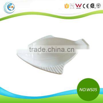 Hot Sale Fish Shape Ceramic Buffet Serving Dish