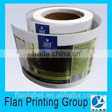 Cheap food labels printing with high quality