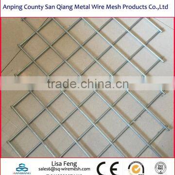 2*2 galvanized & diamond hole welded wire mesh panel