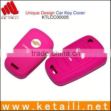 Custom Design Colorful Silicone Protective Remote Car Key Cover Supplier