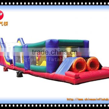 outdoor sport inflatable obstacle slide, inflatable toy games