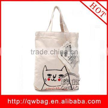 Hot selling eco-friendly custom cotton shopping tote bag