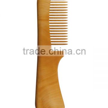 Cheap wooden hair comb for trip and hotel or spa