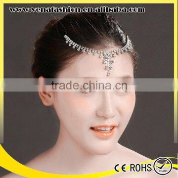 Fashion Stetch Elastic Rhinestone Headbands With Rhinestone photo-2