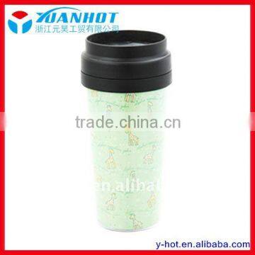 2012 New 450ml Double wall Plastic cup